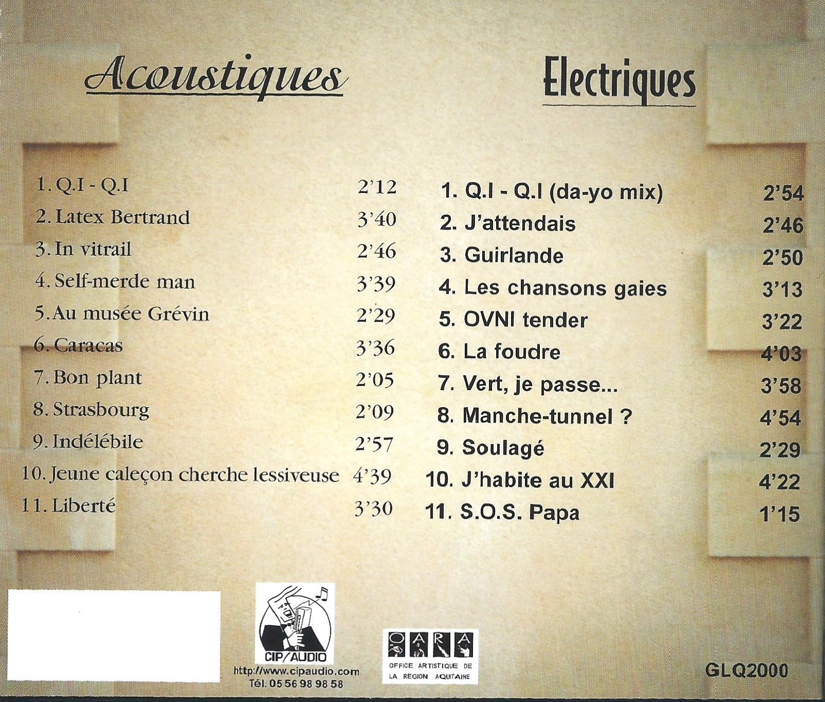 40 chansons